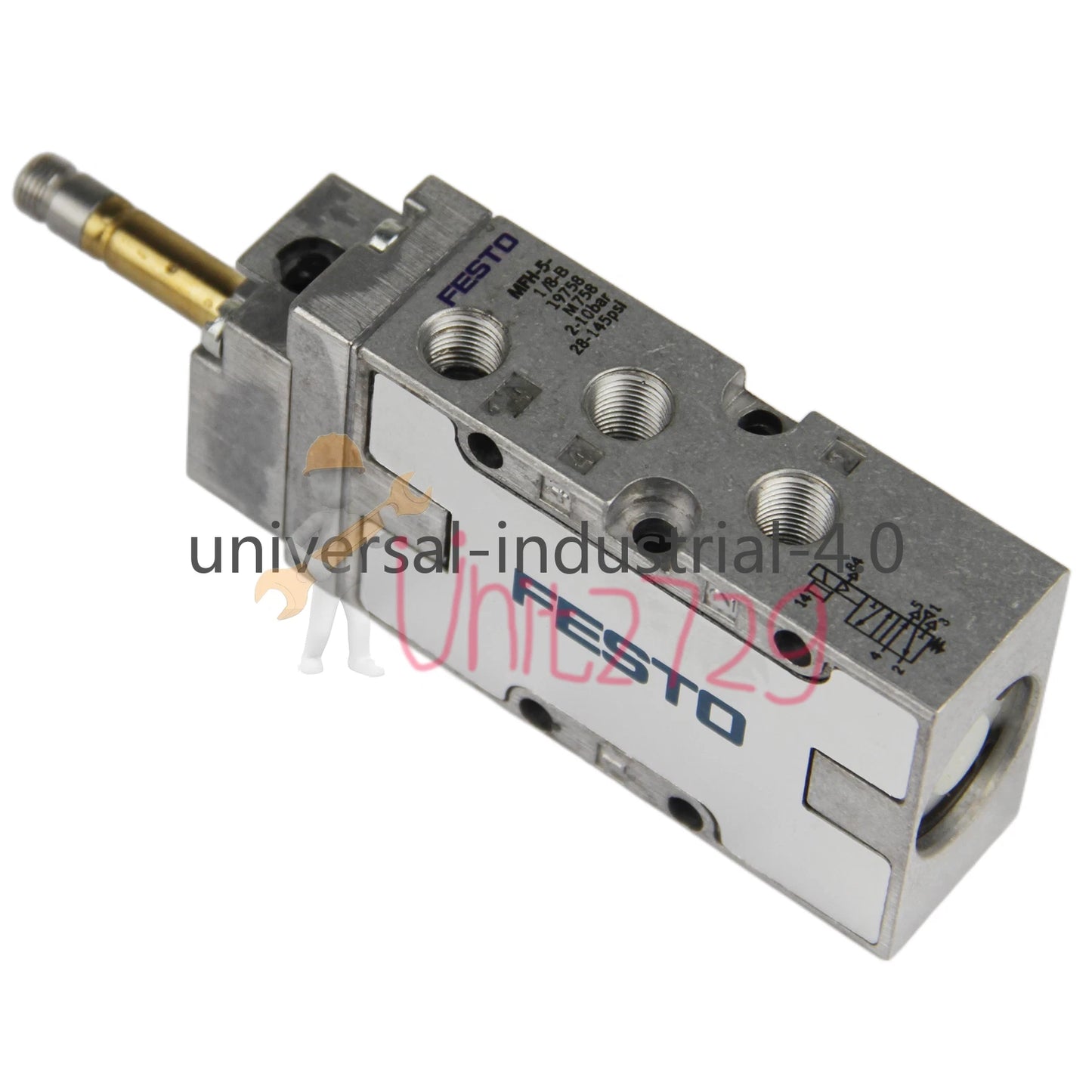 FESTO MFH-5-1/8-B 19758 Solenoid Valve Free Shipping - US Stock #un