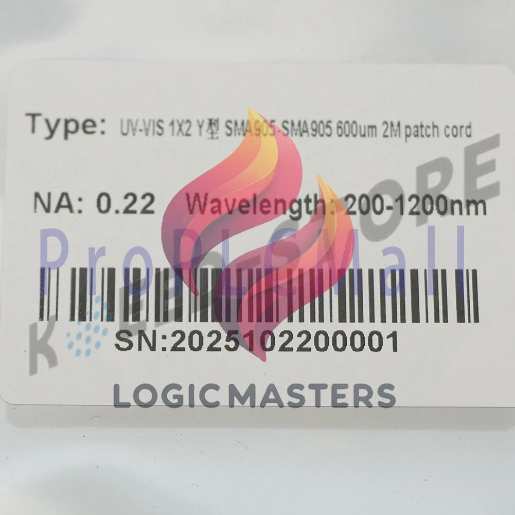 1PC SMA905 1X2 600um Y UV-VIS type 1M fiber bundle bifurcated fiber jumper