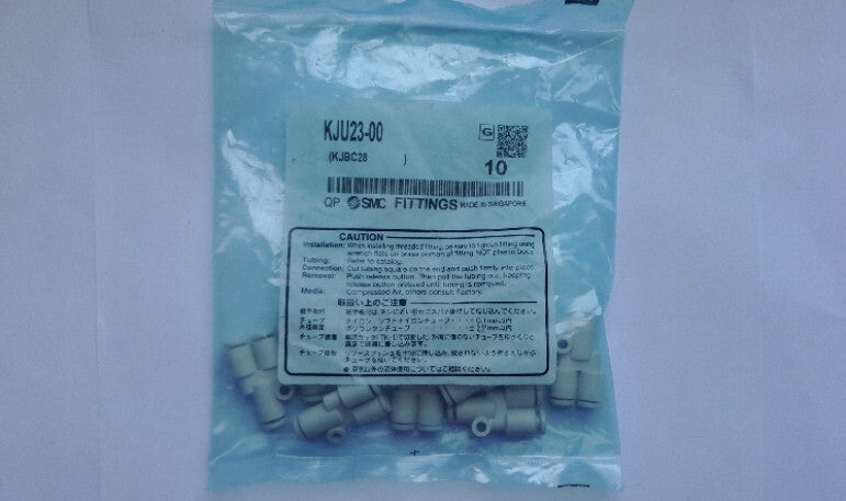 1Bag/10pcs SMC KJU23-00 KJU2300 Fittings Free Shipping #SM