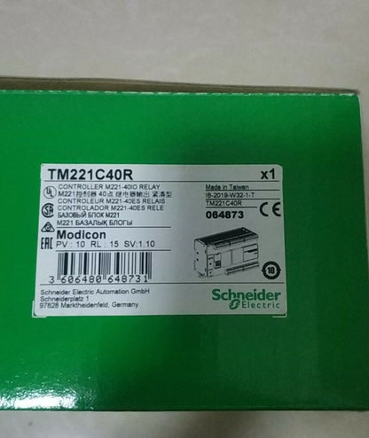 1PC Schneider TM221C40R PLC Module In Box