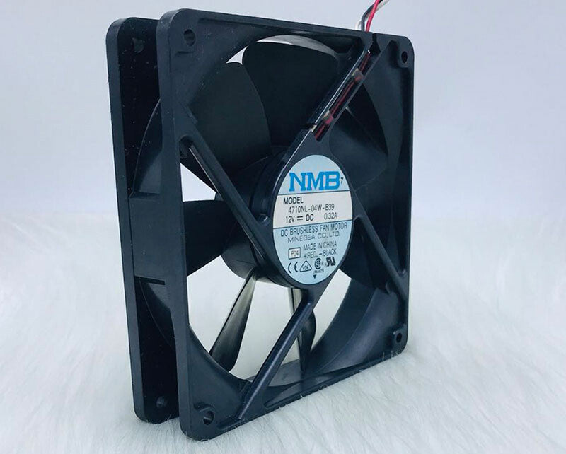 1pcs NMB 4710NL-04W-B39 12V 0.32A 12CM 12025 120mm 3-wire chassis cooling fan