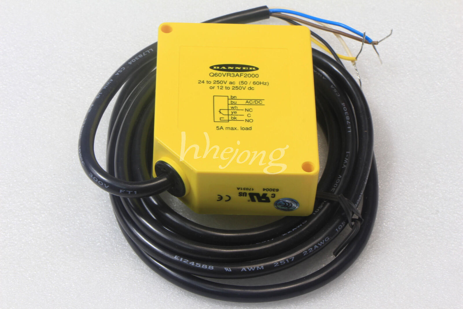 Q60VR3AF2000 BANNER Photoelectric Switch - Q60VR3AF2000