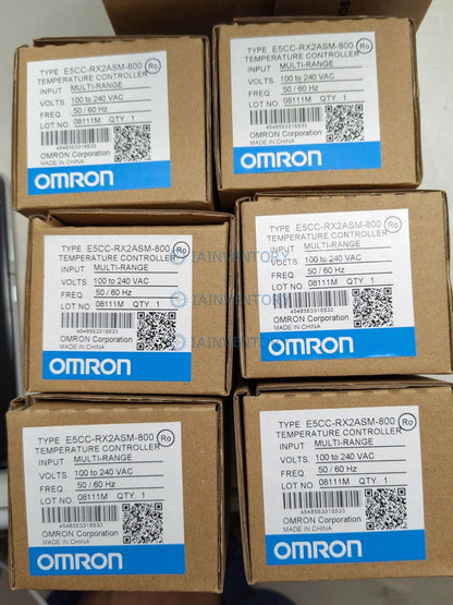 Omron E5CC-RX2ASM-800 Temperature Controller, Multi-Range 100-240V - OMRON