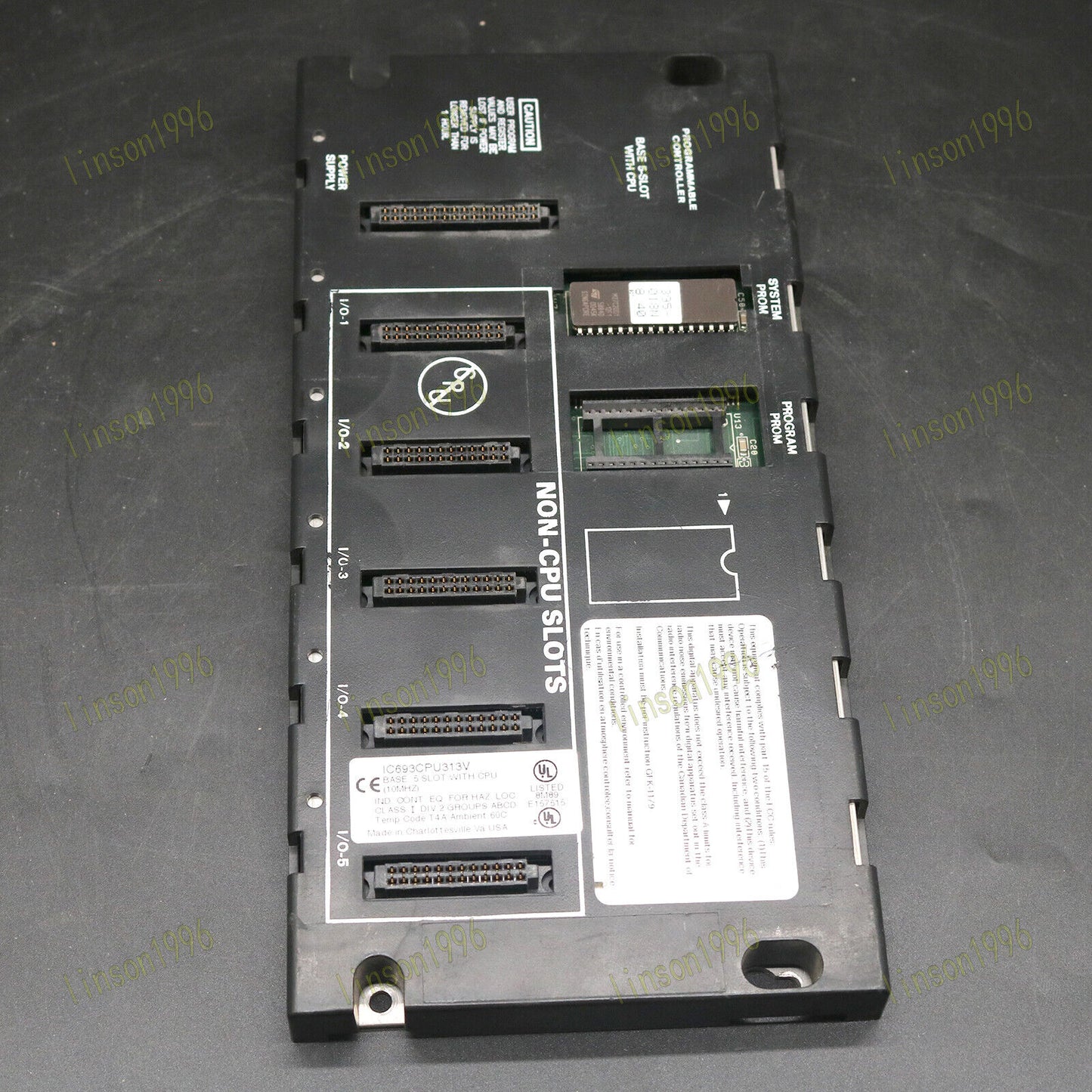 used Fanuc IC693CPU313V PLC Backplane - FANUC