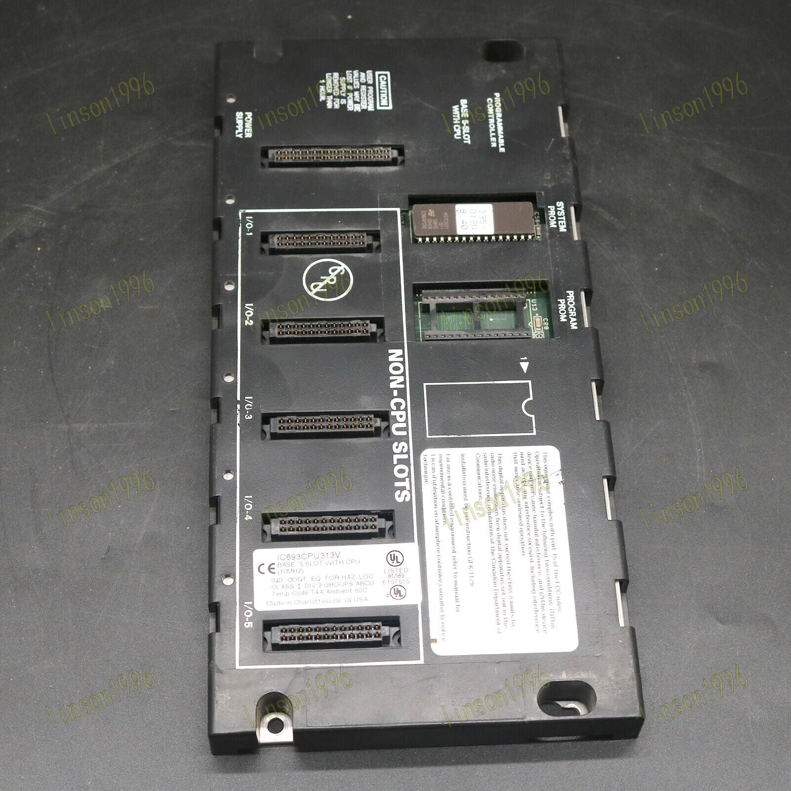 used Fanuc IC693CPU313V PLC Backplane - FANUC