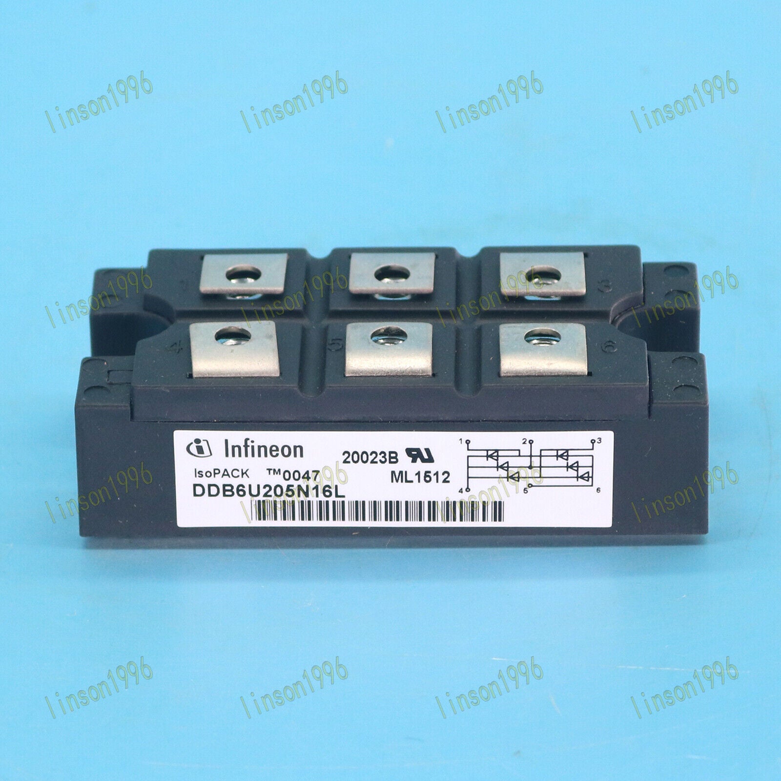 1PC - For EUPEC/INFINEON Power Module Supply DDB6U205N16L - FAST SHIP - EUPEC/INFINEON