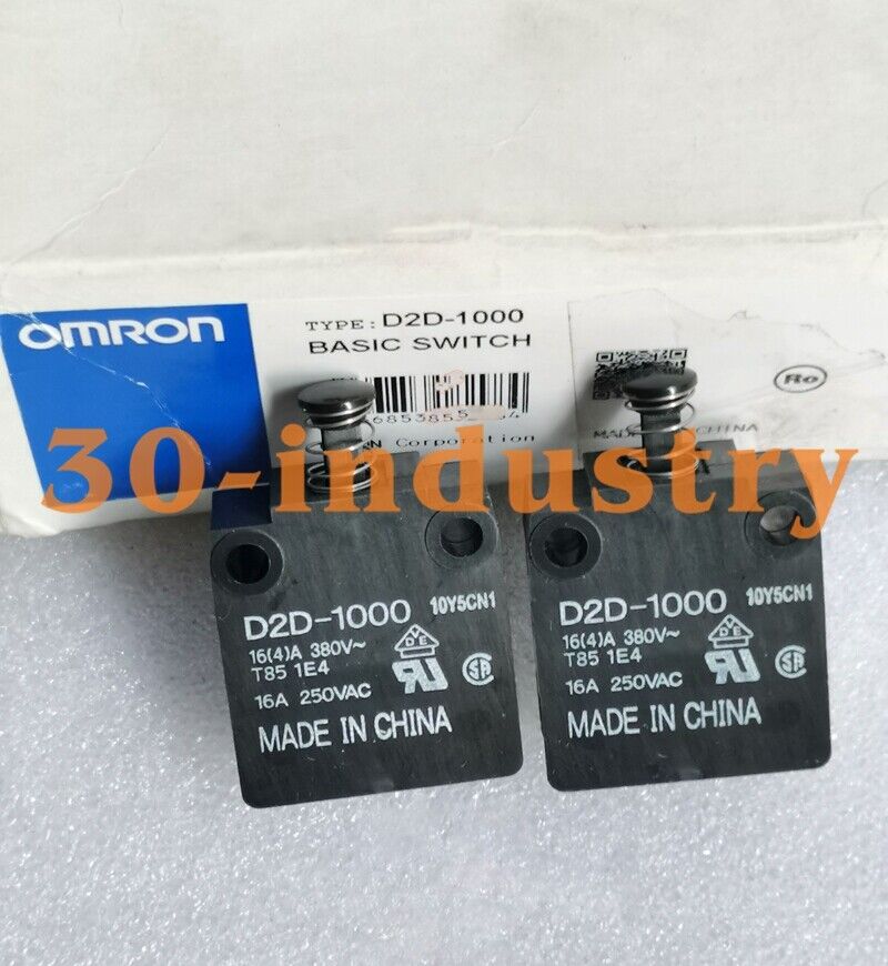 50PCS Omron D2D-1000 Safety Interlock Switch 16A 250VAC - OMRON