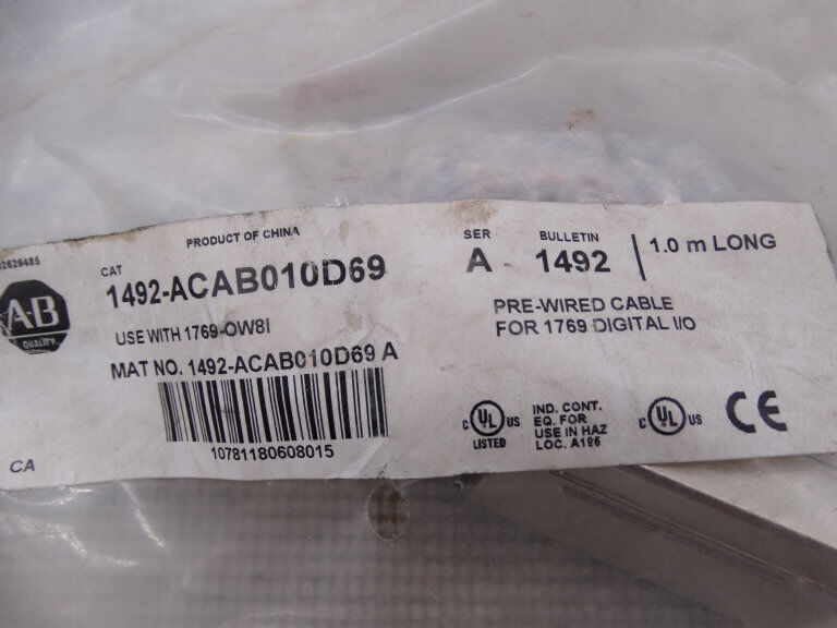 ALLEN BRADLEY 1492-ACAB010D69 SERIES A CABLE - ALLEN BRADLEY