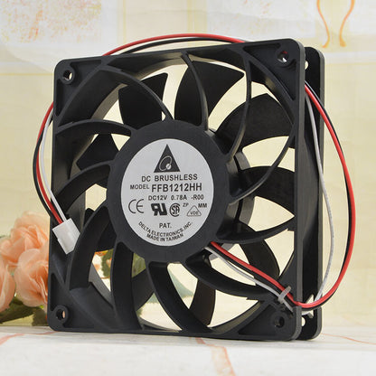 1pcs Delta FFB1212HH -R00 12cm 12V 0.78A 12025 Cooling fan 3pin