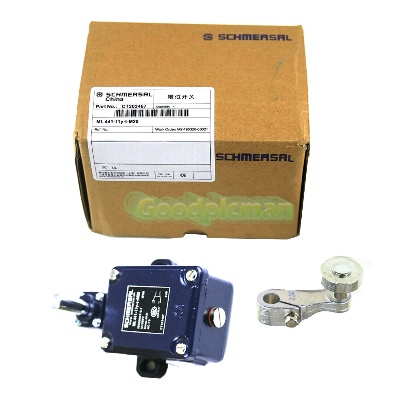 SCHMERSAL ML441-11Y-T-M20 Limit Switch 1Pcs/