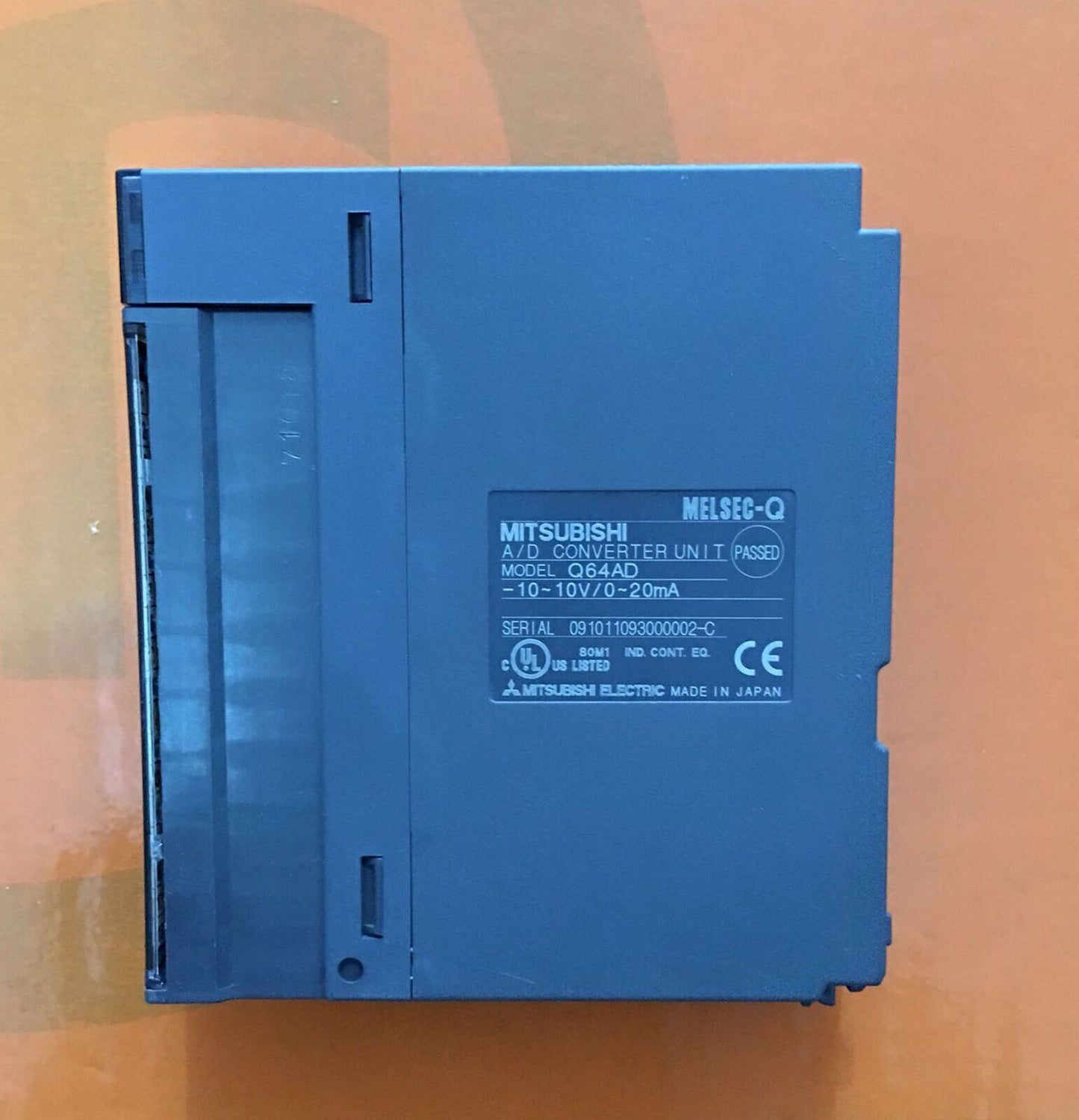 Used Mitsubishi 1 PC Converter Unit Q64AD - MITSUBISHI