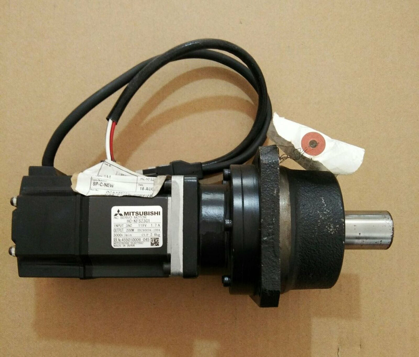 Used Mitsubishi Servo Motor HC-KFS23G1 – Tested & Reliable - MITSUBISHI