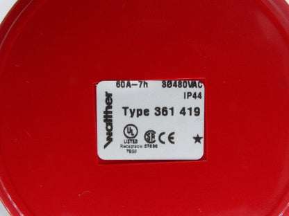WALther Electric 361419 Connector - High-Reliability Electric Connector for Industrial and Consumer Electronics - WALTHER ELECTRIC