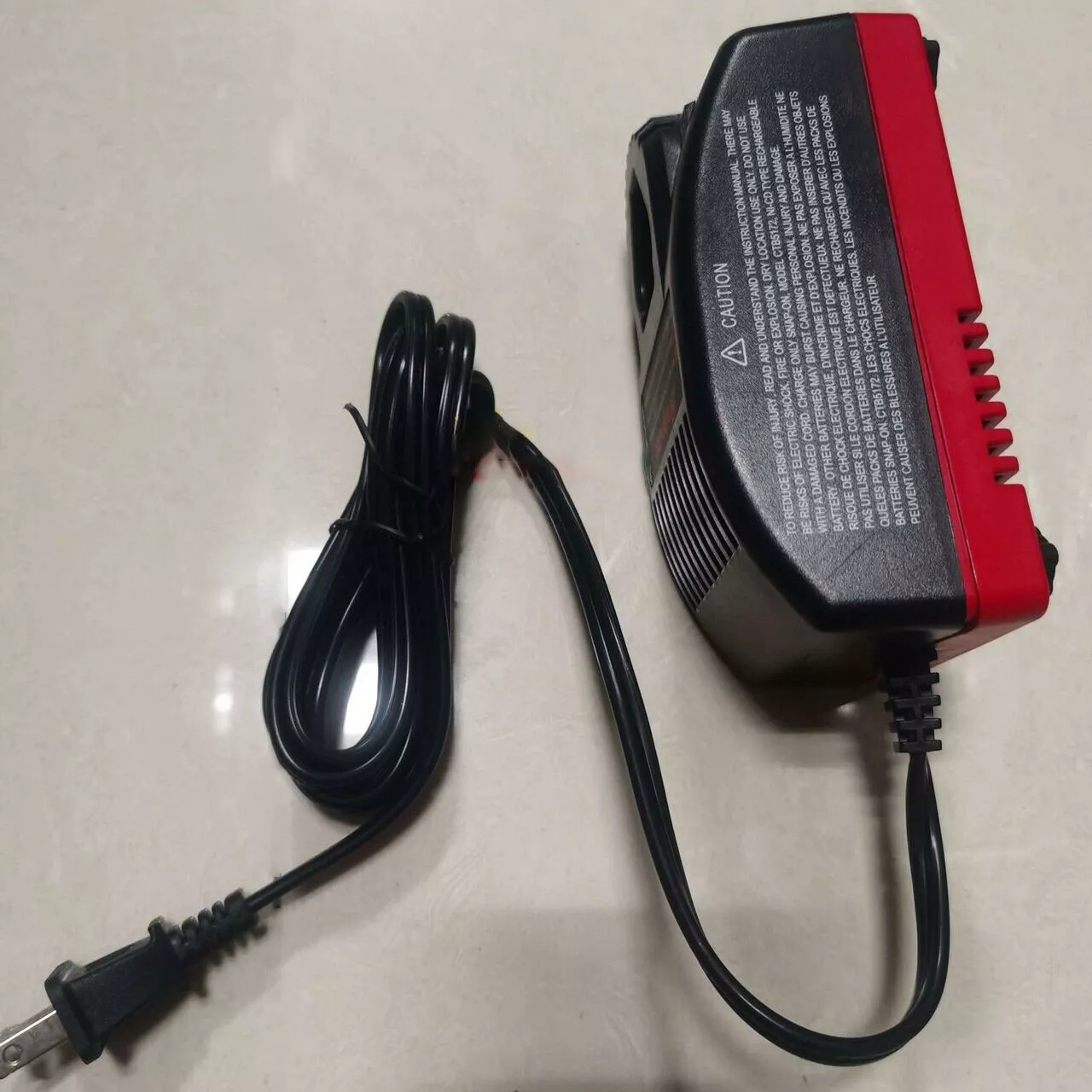 new  Battery Charger For Snap On CTC572 CTC-572 7.2V DC 0.8A 120V AC