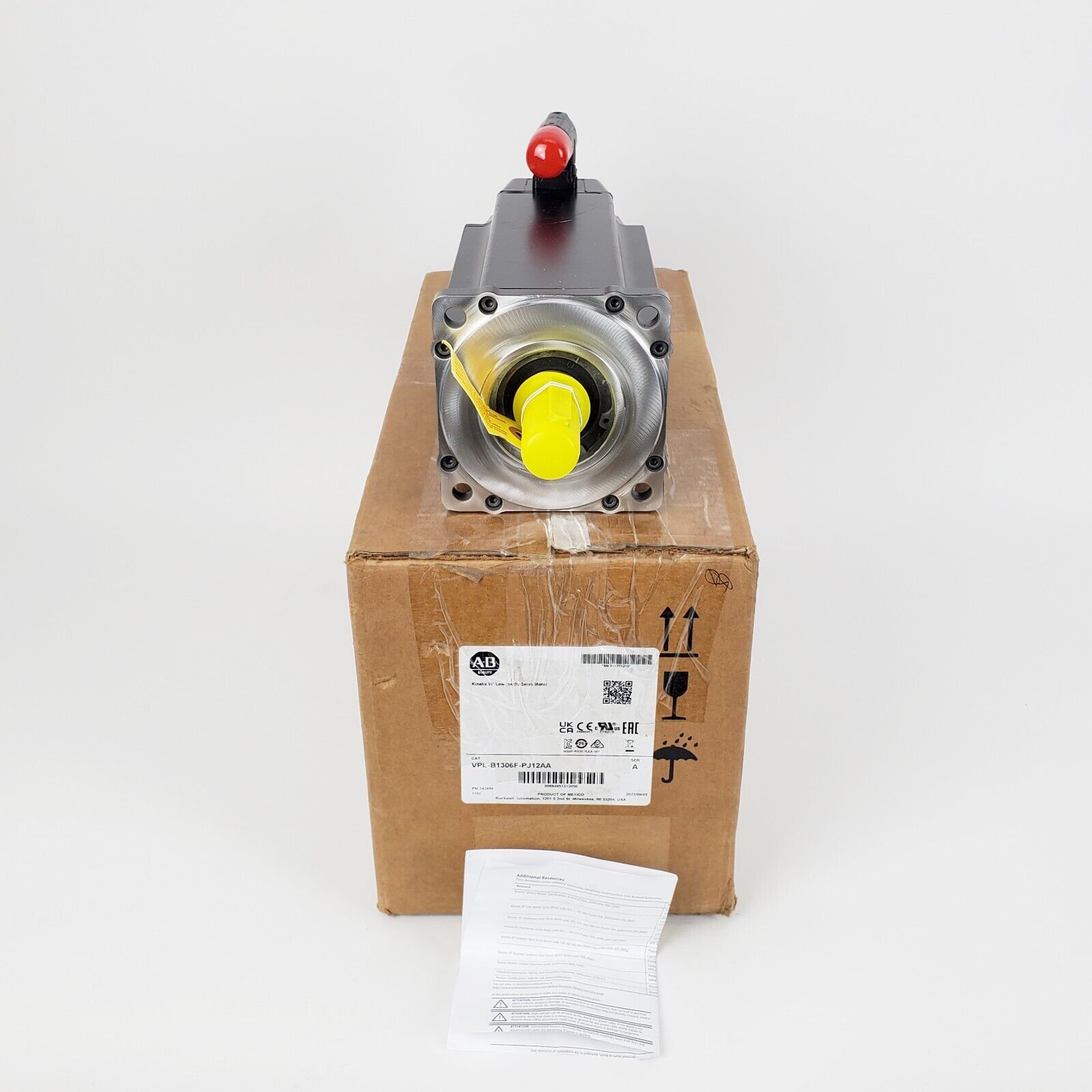 Allen Bradley VPL-B1306F-PJ12AA Low Inertia Servo Motor - ALLEN BRADLEY