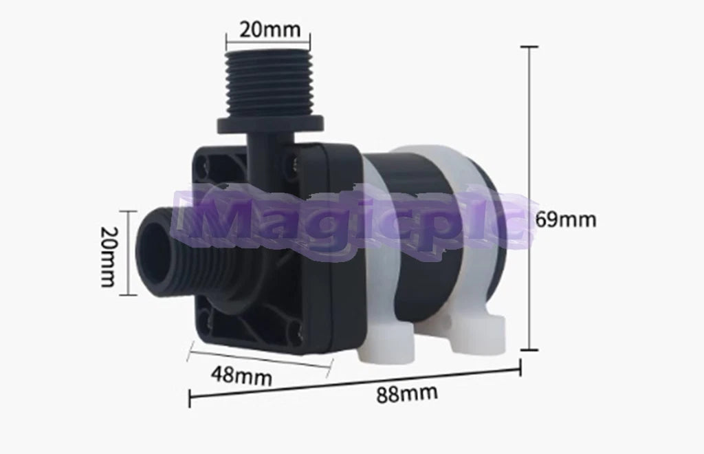 1PCS for DCP-3620VF DC Brushless Booster Pump 24V 24W 10m 15L/Min=900L/h~