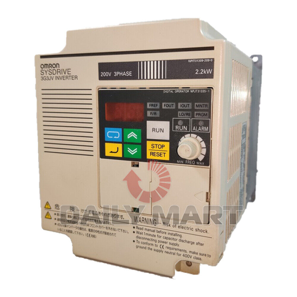 used & Tested OMRON 3G3JV-A2022 Inverter 220V 2.2KW - OMRON