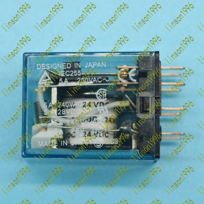 10-Piece 12V Omron Relay MY2N-D2-J 24VDC In Stock - OMRON
