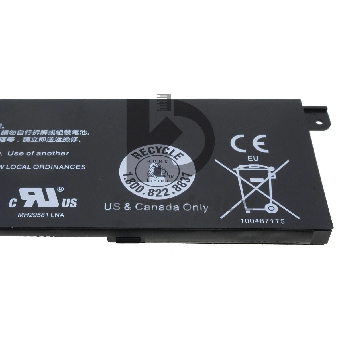 R13B02W R13B01W 161301-01 battery for Xiaomi air 13.3 7.6V 39Wh