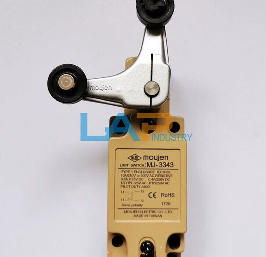MOUJEN MJ-3343 Limit Switch 10A/250V AC for Versatile Applications - MOUJEN