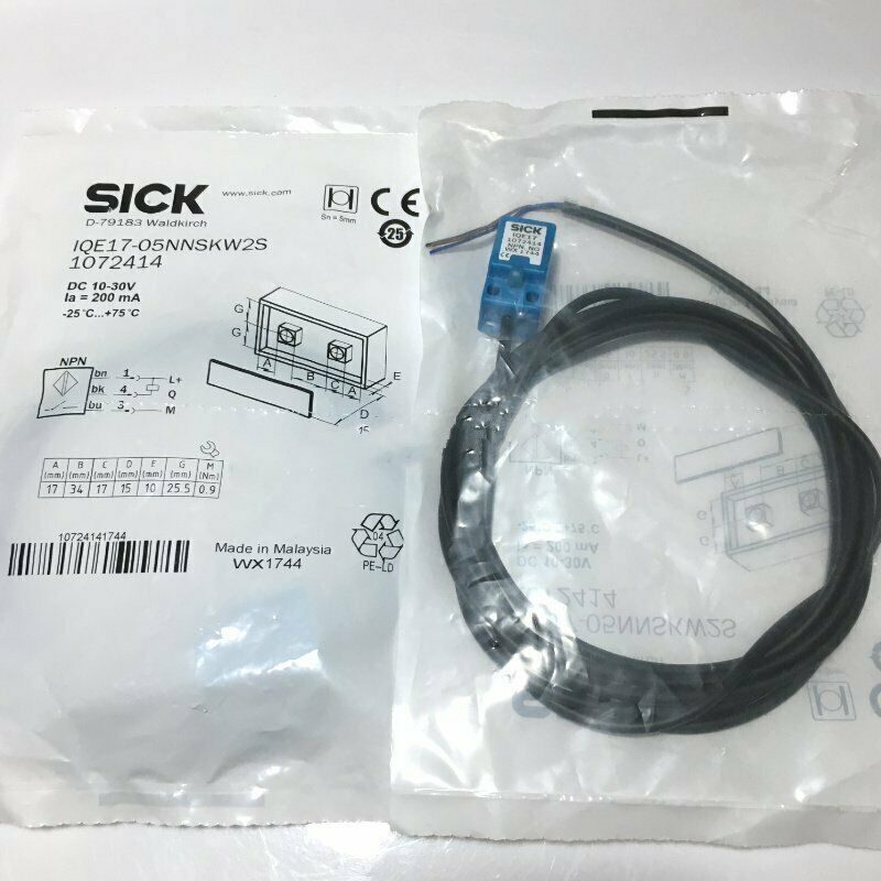 New PC SICK Photoelectric switch sensor IQE17-05NNSKW2S - SICK