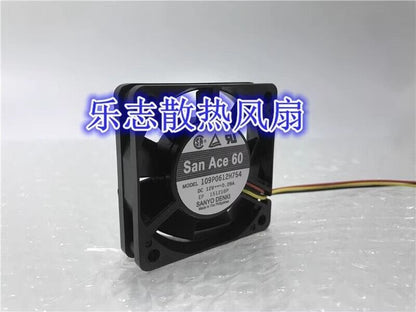 new Sanyo SanAce60 109P0612H754 6015 DC12V 0.09A 3-Wire Silent Inverter Cooling Fan - SANYO