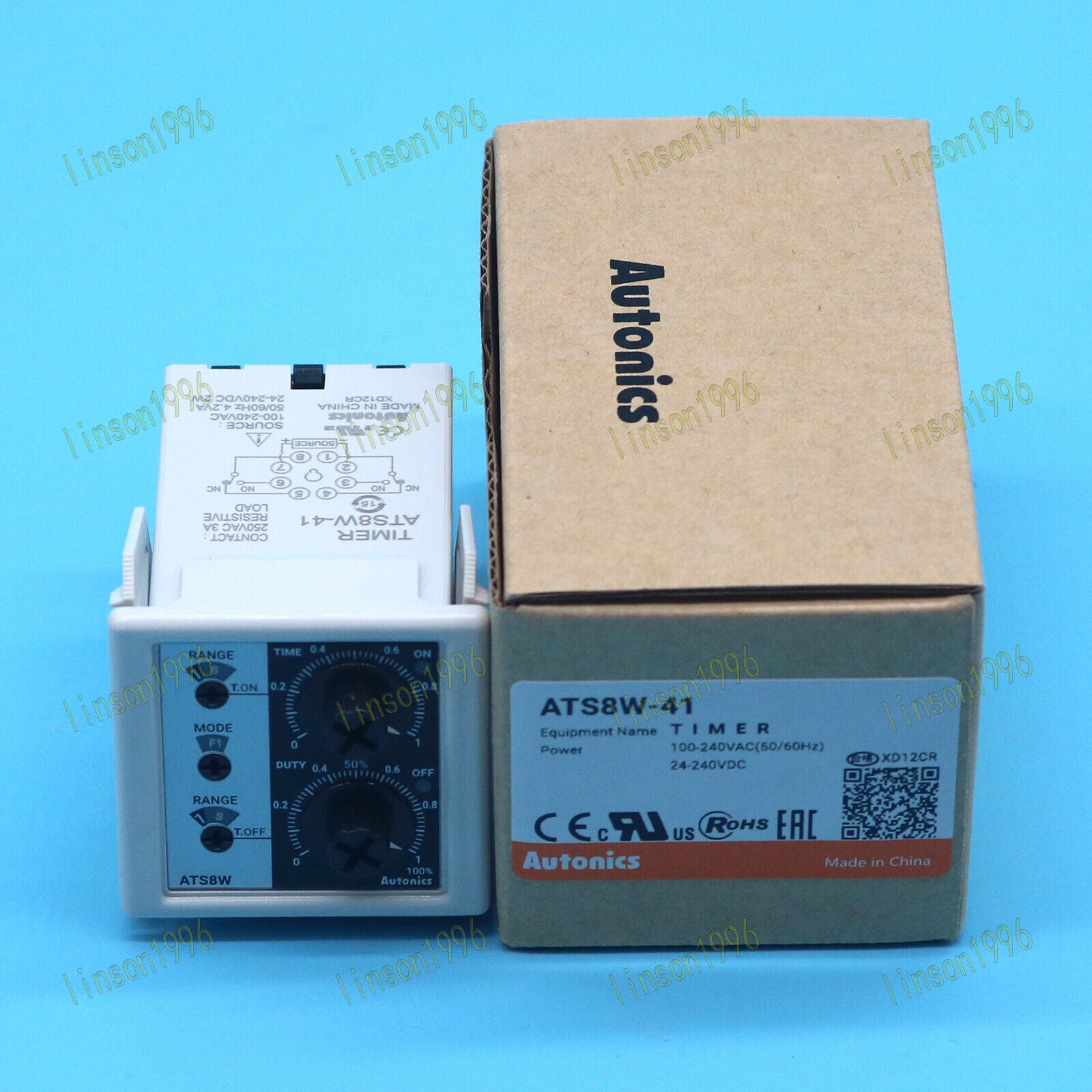 new  ATS8W-41 For Autonics timer Autonics