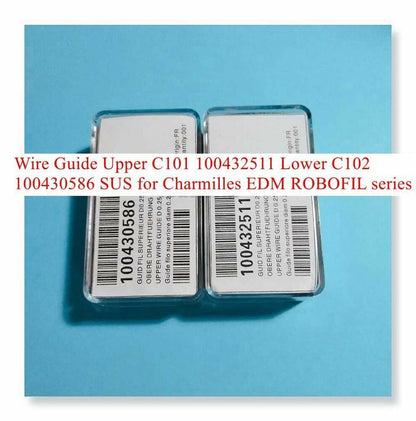 Wire Guide Upper C101 100432511 Lower C102 100430586 SUS for Charmilles EDM