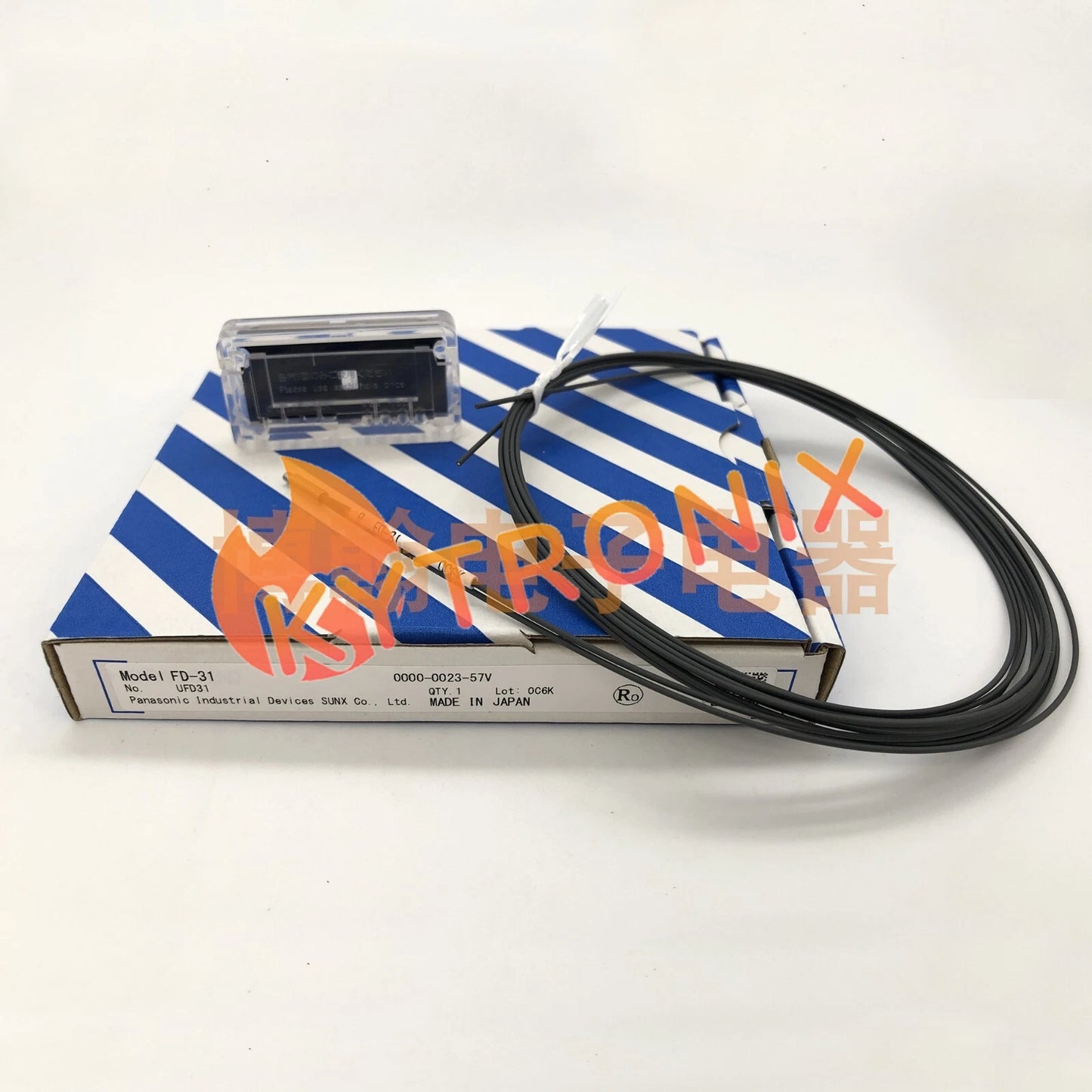 1 PCS Panasonic FD-31 Fiber Optic Fiber Sensor M3