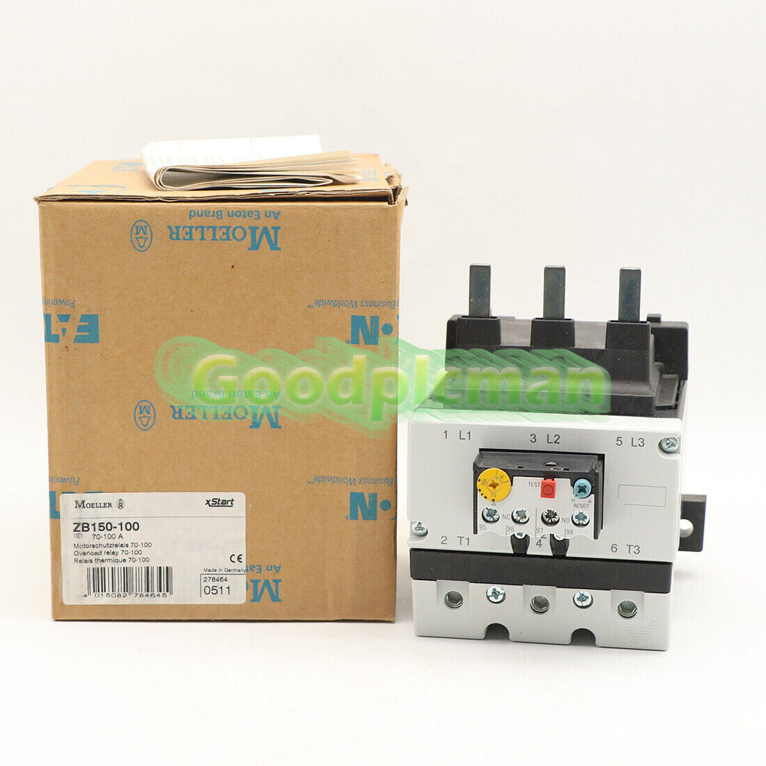 Moeller relay ZB150-100 70-100A