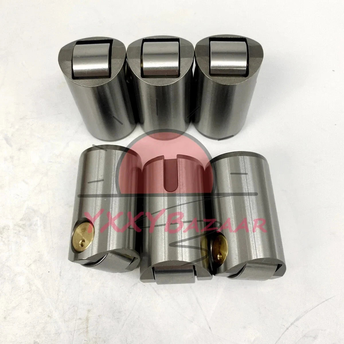 Set of 6 Tappet Valve Cam Followers for Cummins 8.3L 6CT ISC QSL ISL 3965966