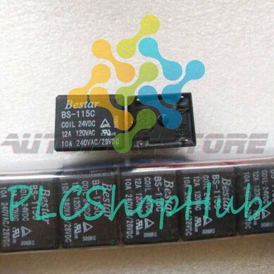 10Pcs BS-115C 24VDC BESTAR Reed Relay 24V 12A 5Pins SRD-24VDC-SL-C T73-C-24V~