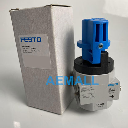 1pcs Festo HE-D-MINI 170681 Shut off Valve On/off Valve