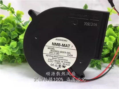 NMB BG0903-B053-00L DC24V 0.43A 2-Wire Turbo Axial Cooling Fan