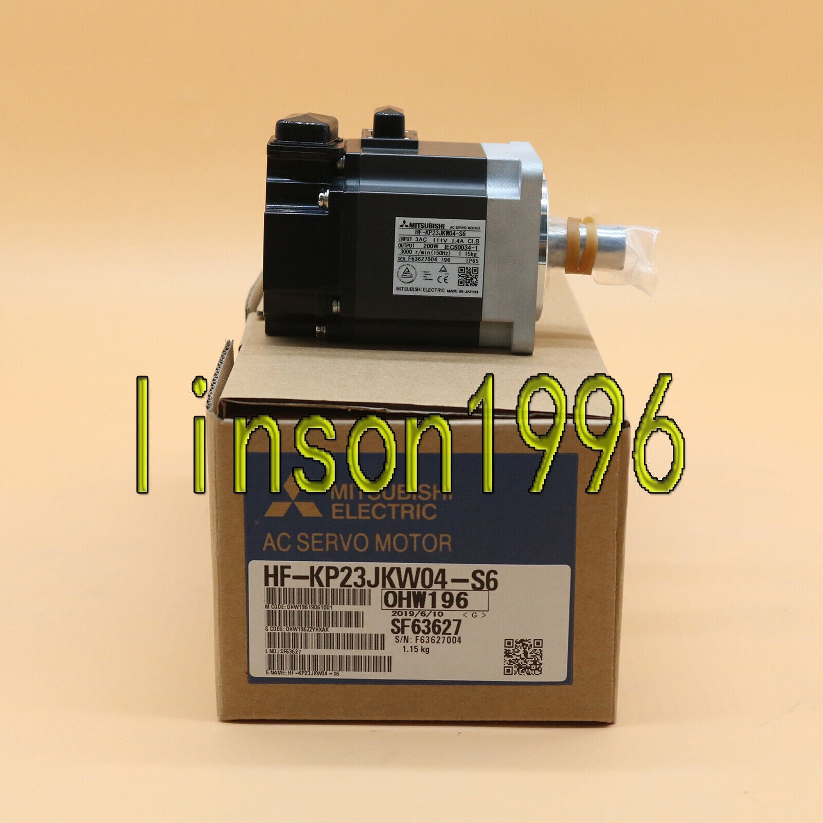 New 1PCS Mitsubishi HF-KP23JKW04-S6 Servo Motor in a Box - MITSUBISHI