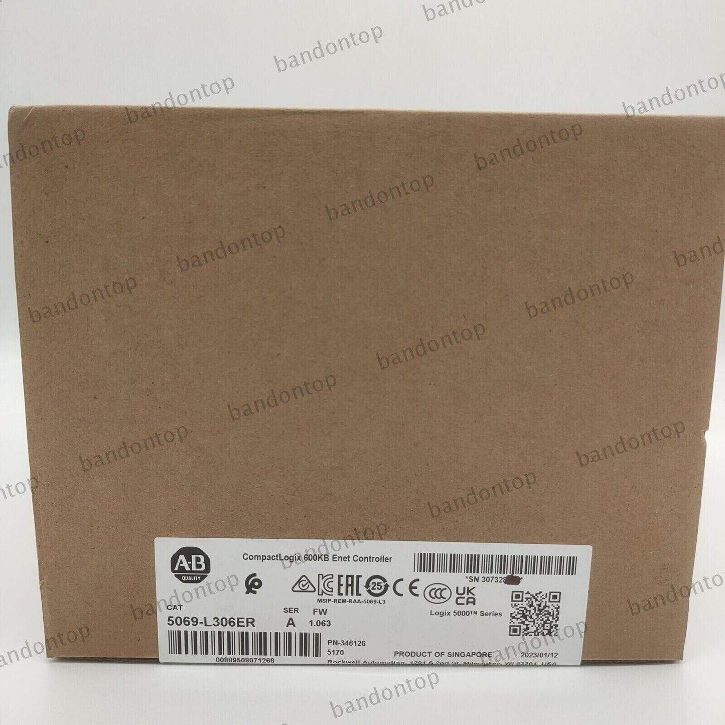 New Factory Sealed AB 5069-L306ER CompactLogix 600KB Enet Controller - COMPACTLOGIX