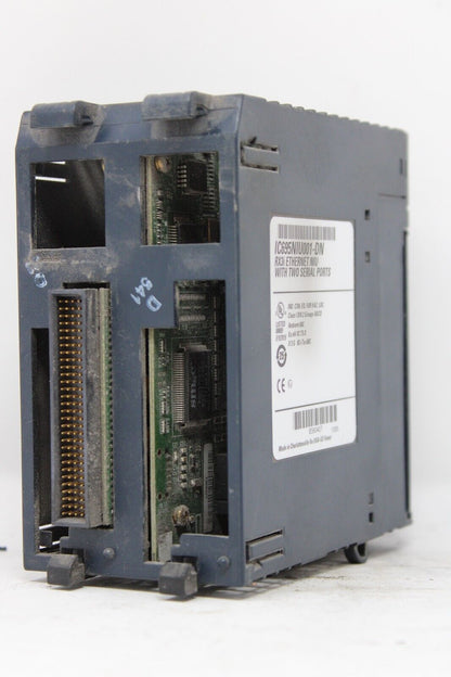 used GE Fanuc IC695NIU001-DN Ethernet NIU Module IC695NIU001 - GE FANUC