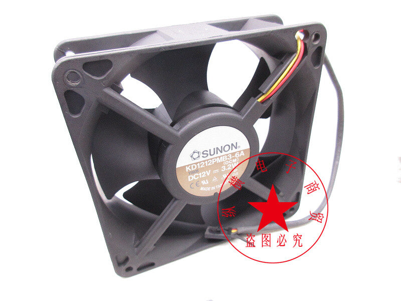 SUNON KD1212PMB3-6A 12038 12V 3.2W 12CM cooling fan