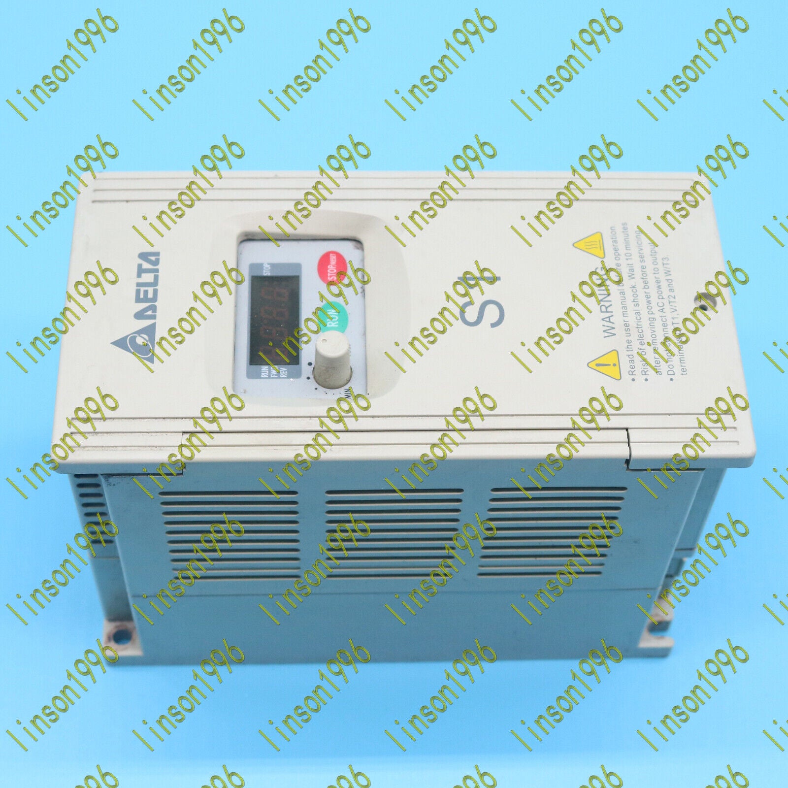 used One  Delta VFD022S21D Frequency converter Tested In Good Delta