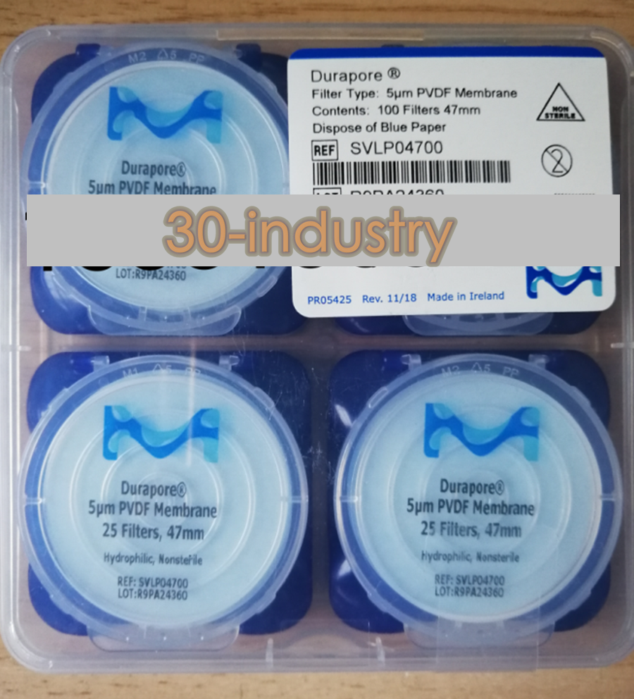 100pc/bag Polyvinylidene fluoride Durapere surface filter membrane SVLP04700 5um - KOEED