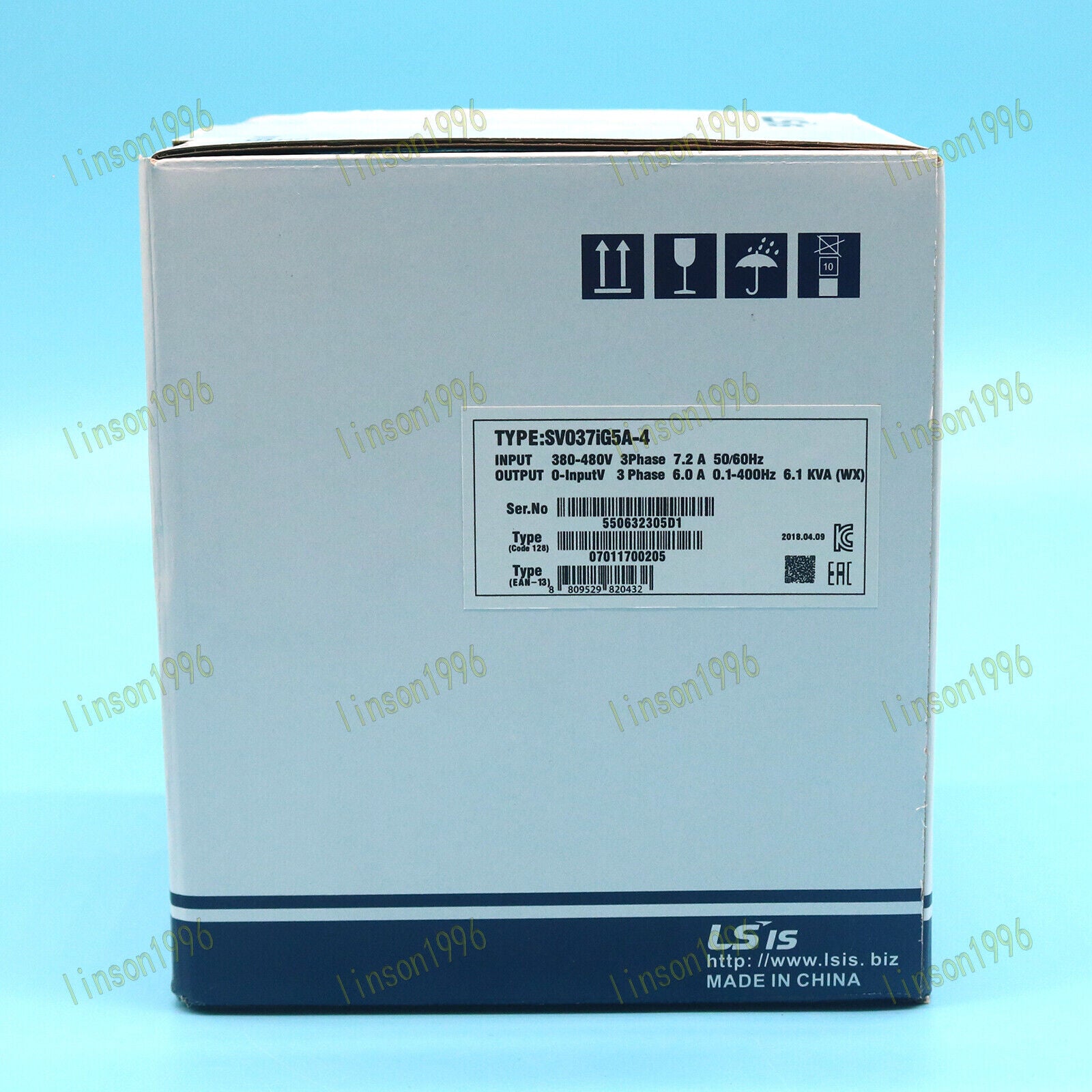 New LG Inverter SV037IG5A-4 3.7KW /380V 1-Year Warranty - LG