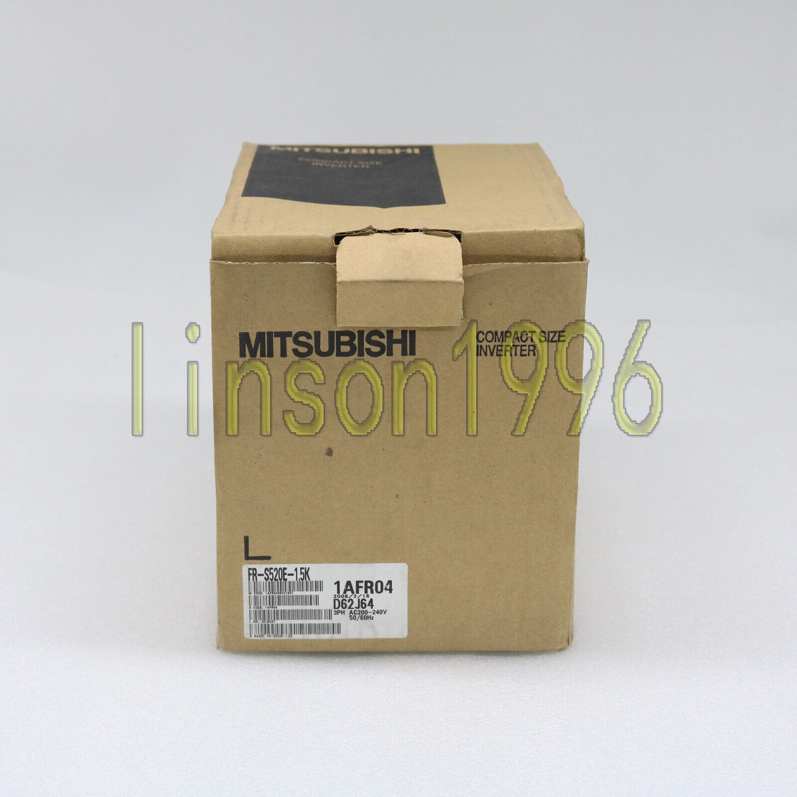 New ONE Mitsubishi inverter FR-S520E-1.5K FRS520E1.5K One Year - MITSUBISHI ELECTRIC