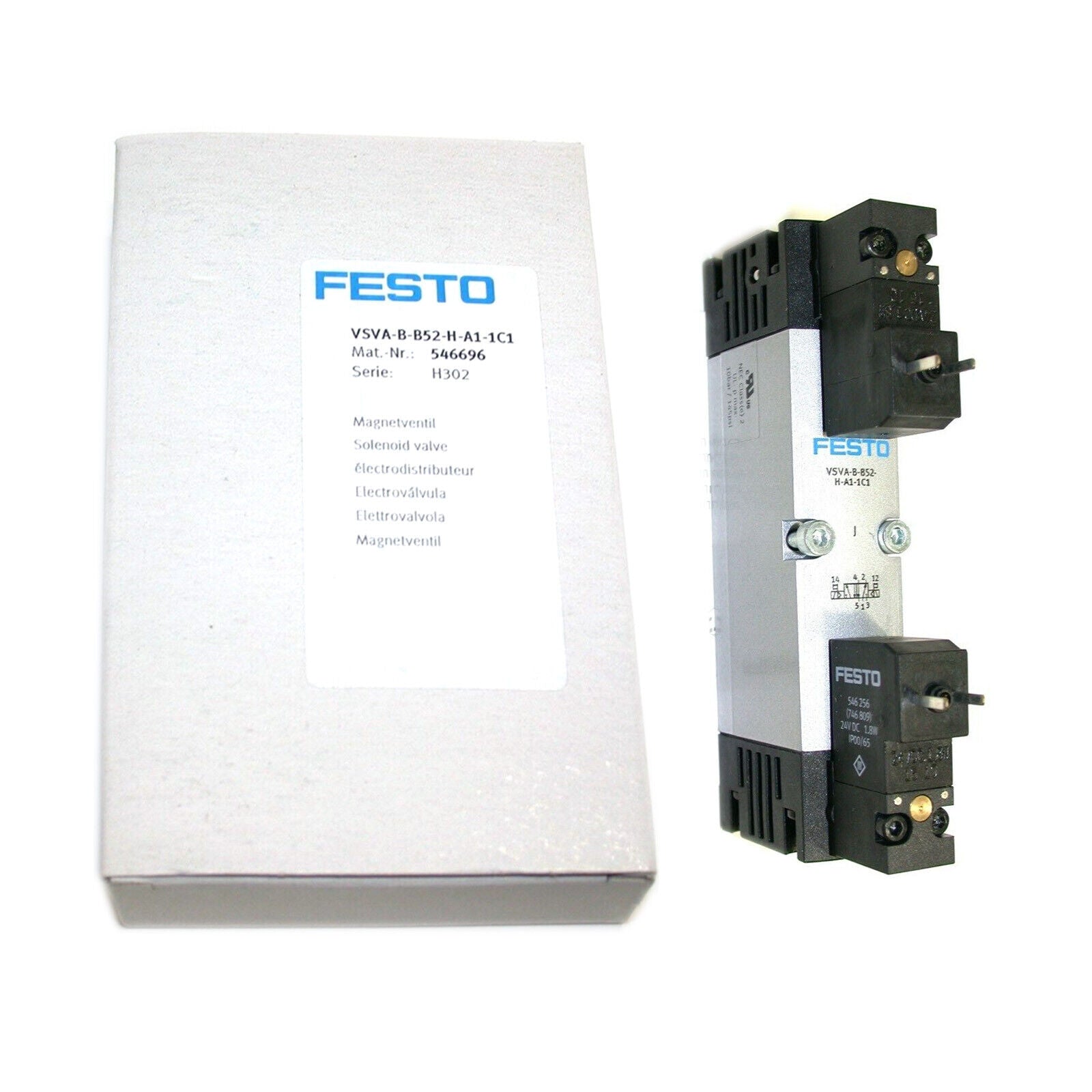 Festo VSVA B52 Solenoid Valve 546696 - FESTO