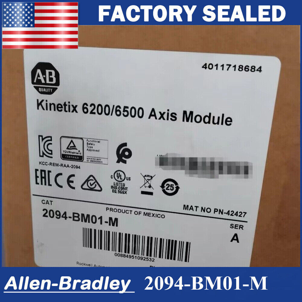 Allen-Bradley 2094-BM01-M Power Module Axis 460V 9A Inv US - ALLEN-BRADLEY