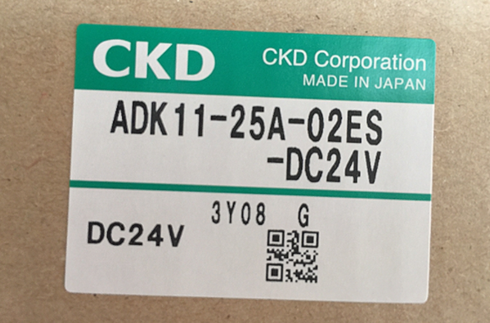 new CKD ADK11-25A-02ES DC24V Solenoid Valve CKD