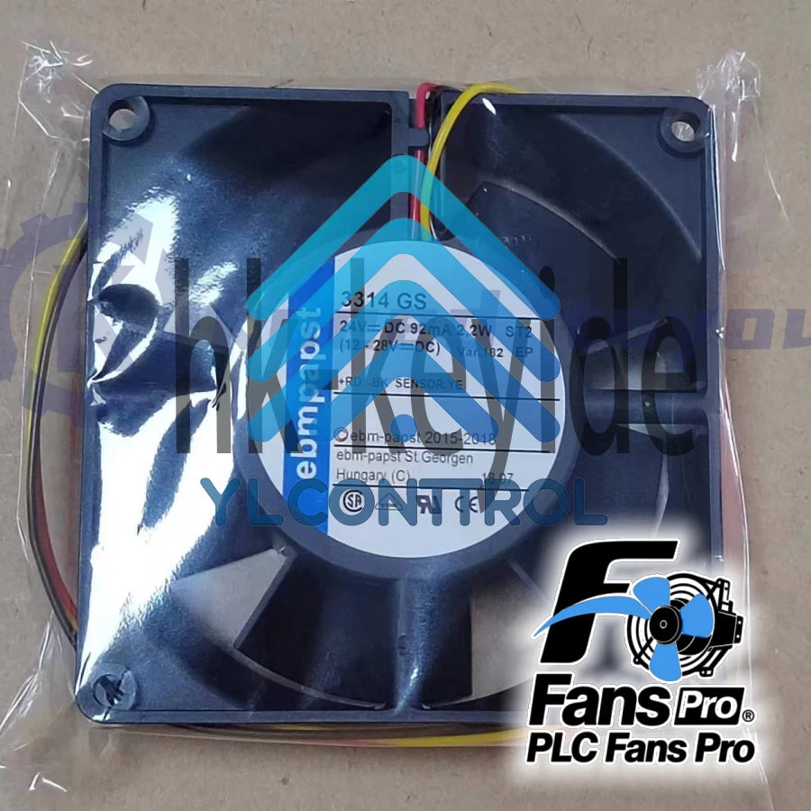Ebmpapst 3314GS 24V 2.2W 3-Pin Inverter Cooling Fan Fast Shipping