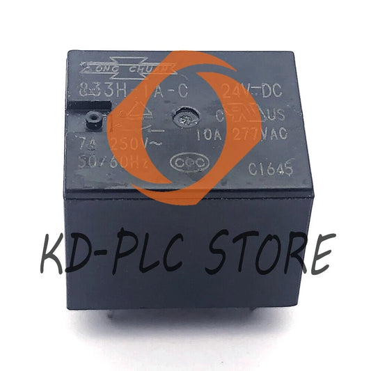 1Pc SONG CHUAN 833H-1A-C-24VDC Power Relay 10A 277VAC 4Pin