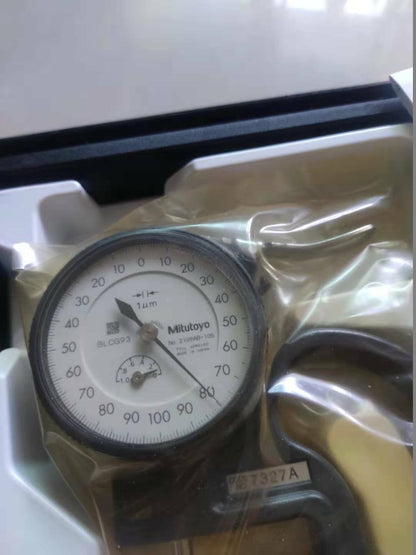 new 1 PCS Mitutoyo 7327A Dial Thickness Gage 0-10*0.001mm old model 7327