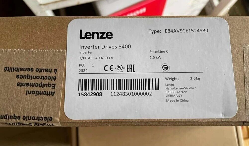 new LENZE E84AVSCE1524SB0 Inverter