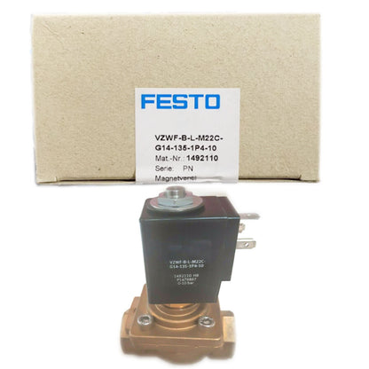 Festo Solenoid Valve VZWF-B-L-M22C-G14-135-1P4-10 1492110 - FESTO